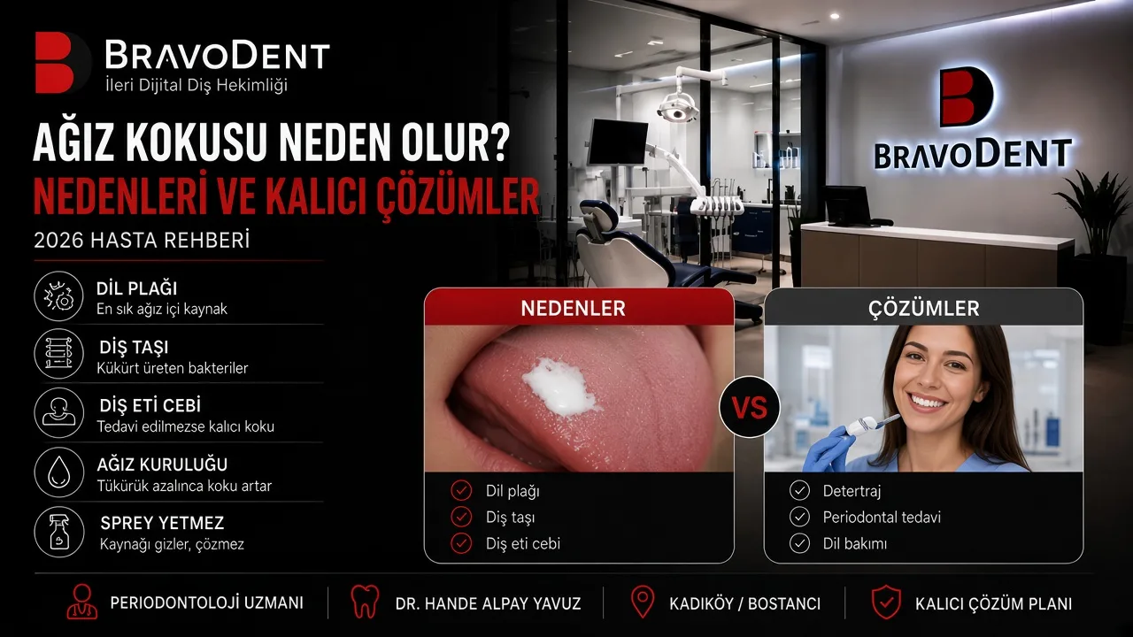 Ağız Kokusu Neden Olur? Nedenleri, Tedavisi ve Kalıcı Çözümler