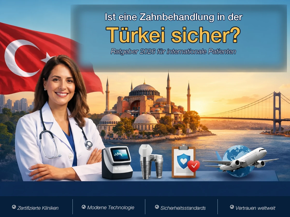 Ist eine Zahnbehandlung in der Türkei sicher? (Ratgeber 2026 für internationale Patienten)